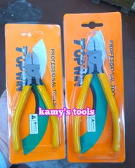 Kìm cắt vát kỹ thuật 5 inch 6 inch 8 inch, kềm cắt dây điện tử, cắt nhựa, lưỡi cắt vát mỏng, sắc bén Topwin