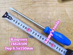 Tua vít đóng đầu dẹp Kingtony 6.5mm dài 150mm 6.5x150mm 14826506