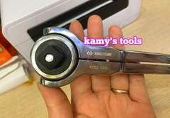 Cần siết tự động đầu lắc léo 1/2 inch Kingtony model 4752-12G dài 300mm 72 răng