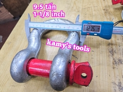 Ma ní omega 9.5 tấn 1-1/8 inch đường kính ty ren 32mm