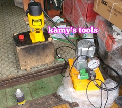 Máy đột lỗ thủy lực HHM-70 TLP 35 tấn họng sâu 110mm giống với CH-70