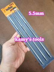 Giũa dũa cưa xích tròn Bahco 4mm 4.5mm 4.8mm 5.5mm 168-8-4.0-3p, 168-8-4.5-3p, 168-8-4.8-3p, 168-8-5.5-3p (1 vĩ 3 cây)