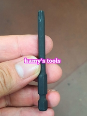 Mũi xiết vít hoa thị 1/4 inch 70mm Kingtony T15 T20 T25 T27 T30 T40 717015T 717020T 717025T 717027T 717030T 717040T