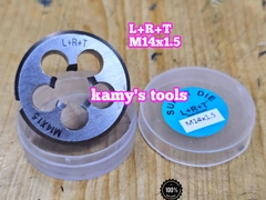 Bàn ren M14x1.25 M14x1.5 M14x2.0 L+R+T (LRT) dụng cụ tạo ren ngoài bulong