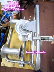 Con lăn góc kéo cáp điện Wetools WT-33503A 600x315x300mm nặng 8.6kg