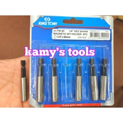 Đầu nối lục giác sang bắn vít 1/4 kingtony model 750-60
