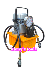 Bơm điện thủy lực 2 đường dầu HHB-700AB 750W 70mpa