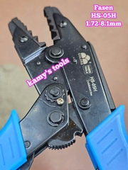 Kìm bấm cos lục giác đầu nối cáp đồng trục camera Fasen HS-05H đường kính 1.72-8.1mm dài 9 inch 235mm