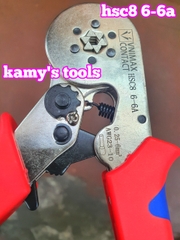 KÌm bấm cos lục giác HSC8 6-6A Vnimax Contact pin tròn rỗng tự điều chỉnh chính hãng