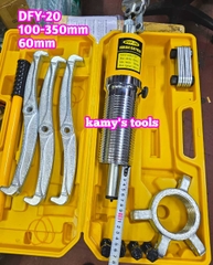 Cảo thủy lực 20 tấn Wetools DYF-20 mở 100-350mm, vam thuỷ lực 2 chấu 3 chấu 20 tấn