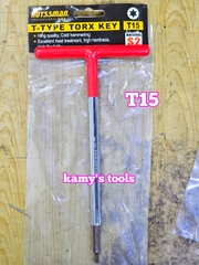 Lục giác bông sao hoa thị cán chữ T Hotssman thép S2 T10 T15 T20 T25 T27 T30 dài 230mm