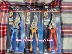 Kéo cắt cành cây Licota mỏ cong 8 inch TGP-00387 ,  mỏ thẳng 8 inch TGP-00248 hoặc 6 inch TGP-00248-6 ( kéo tỉa cành)