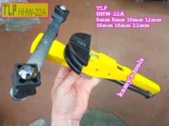 Bộ uốn ống đồng 2 chiều bằng tay TLP HHW-22A 6mm 8mm 10mm 12mm 16mm 18mm 22mm