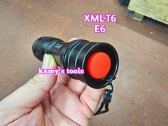 Đèn pin siêu sáng 5 chế độ XML-T6 E6 UltraFire dài 135-156mm