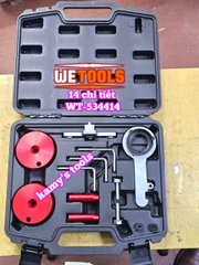 Bộ dụng cụ cân cam dưỡng đặt cam xe Ford Ranger Everest Bi Turbo 2.0 TDCi EcoBlue Transit Wetools 14 chi tiết WT-534414
