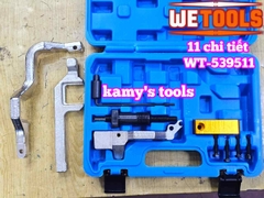 Bộ dụng cụ cân cam dưỡng đặt cam xe BMW Citroen Mini Cooper N12 N14 N16 Peugeot Wetools 11 chi tiết WT-539511