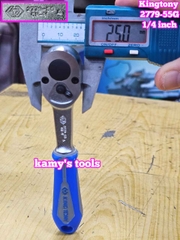 Cần tuýp siết tự động 1/4 inch Kingtony 2779-55G dài 134mm