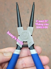 Kìm mở phe C-mart dài 9 inch 230mm thẳng ra B0022-09 thẳng vô B0023-09