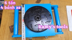 Con rùa di chuyển 6 tấn model cra-4, xe rùa đẩy hàng tải trọng cao giúp di chuyển hàng hoá nặng trong nhà xưởng nhà máy