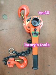 Pa lăng xích lắc tay Nitto 3 tấn 1.5m (1.5 mét) VR-30 cao cấp