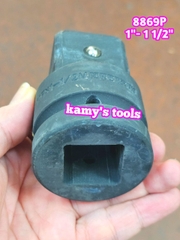 1 inch ra 1-1/2 inch Đầu chuyển đầu biến đen Kingtony 8869P 25mm ra 38mm