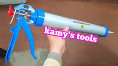 Dụng cụ bơm bắn keo xúc xích silicon c0006-15 dài 375mm