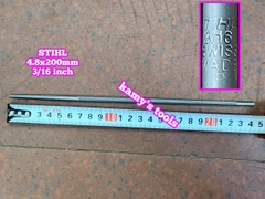 Giũa dũa tròn mài lưỡi cưa xích 4.8mm 3/16 inch STIHL dài 200mm