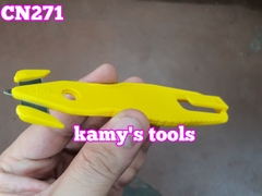 Dao rọc thùng carton cắt màng quấn pe mở bao bì CN271 Ybico đài loan