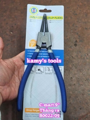 Kìm mở phe C-mart dài 9 inch 230mm thẳng ra B0022-09 thẳng vô B0023-09