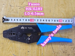 Kìm bấm cos lục giác đầu nối cáp đồng trục camera Fasen HS-02H1 đường kính 1.0-6.5mm dài 9 inch 235mm