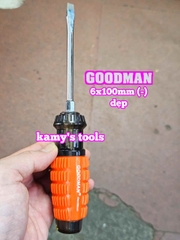 Tua vít cán gai Goodman 6mm dài 100mm 150mm 200mm bake dẹp 6x100mm 6x150mm 6x200mm 91604STM 91606STM 91608STM 91604PH 91606PH 91608PH