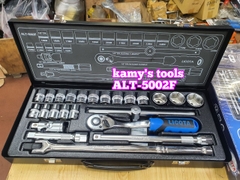 Bộ tuýp khẩu 1/2 inch 24 chi tiết lục giác 6 cạnh 10-32mm Licota ALT-5002F