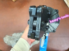 Máy bấm kẹp bọ đóng đai sắt đai thép bằng hơi khí nén 32mm KCS32C kamytools
