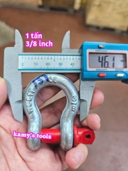 Ma ní omega 1 tấn 3/8 inch đường kính ty ren 11mm