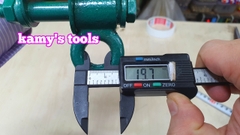 Ròng rọc đôi 1 tấn, puly sắt đôi 4 inch 100mm