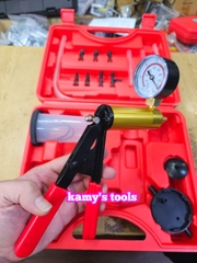 Bộ dụng cụ kiểm tra áp suất bơm chân không xả dầu phanh ô tô