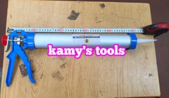 Dụng cụ bơm bắn keo xúc xích silicon c0006-15 dài 375mm