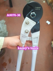 Kìm cắt cáp thép dài 36 inch 900mm C-mart A0076-36, kéo cắt cáp thép lõi bố cáp thép trần acsr