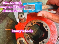 Đầu bò nhỏ cặp dao ren máy tiện ren ống 3 inch Z1T-R3 Long Shun 21mm-60mm