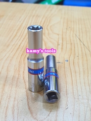 Đầu tuýp đầu khẩu E 1/4 inch dài 50mm Kingtony E4 E5 E6 E7 E8 model 227504M 227505M 227506M 227507M 227508M