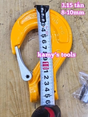 Móc cẩu chốt lưỡi gà 3.15 tấn dùng cho 8-10mm Wetools WTCH-0310