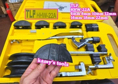 Bộ uốn ống đồng 2 chiều bằng tay TLP HHW-22A 6mm 8mm 10mm 12mm 16mm 18mm 22mm
