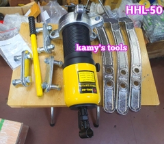 Cảo thủy lực 50 tấn TLP model HHL-50 mở 200-500mm, vam thủy lực 50 tấn