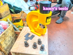 Máy đột lỗ thủy lực HHM-70 TLP 35 tấn họng sâu 110mm giống với CH-70