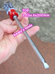 Tua vít 2 đầu 6mm TOP dài 25mm 100mm 150mm 200mm TSD-0055 TSD-0125 TSD-0175 TSD-0225