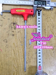 Lục giác bông cán Chữ T Standard T10 T15 T20 T25 T27 T30 T40