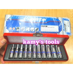 Bộ tuýp dài 1/4 inch Kingtony 11 chi tiết model 2511MR 4mm-13mm