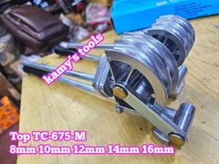 Dụng cụ uốn ống đồng mỏng Top TC-675-M cỡ 8mm 10mm 12mm 14mm 16mm gồm 2 chi tiết