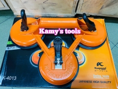 Hít kính kít gạch hít sàn 2 chân( 2 chạc) K-4012 và 3 chân( 3 chạc) K-4013 , hút kính Kapusi