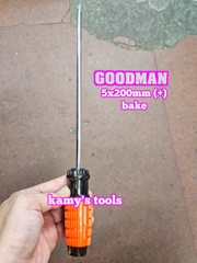 Tua vít cán gai Goodman 5mm dài 100mm 150mm 200mm bake dẹp 5x100mm 5x150mm 5x200mm 91504PH 91504STM 91506PH 91506STM 91508PH 91508STM